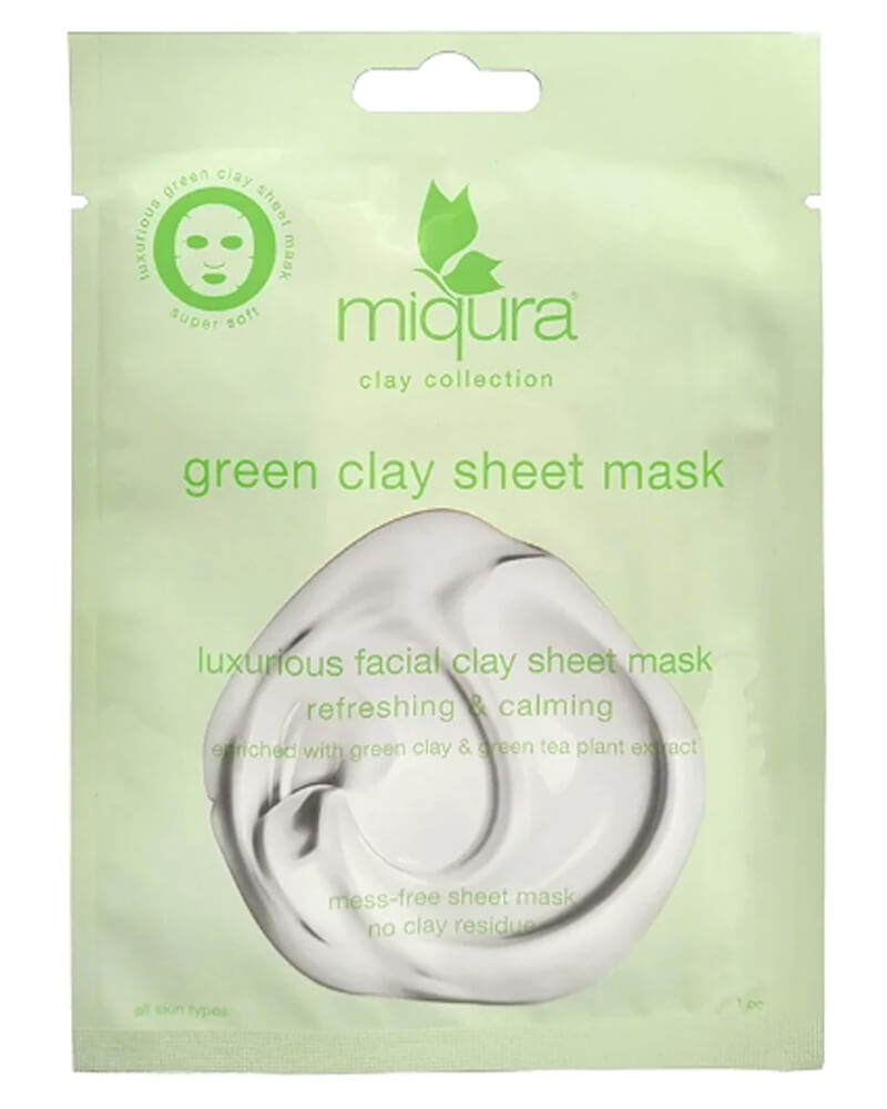 Miqura Green Clay Sheet Mask (U)