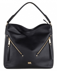 Michael Kors Evie Large Hobo - Sort  