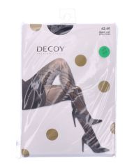 Decoy Fashion Tights Black str. 42-46