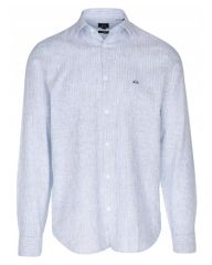 Armani Exchange Regular Fit Shirt Blå Str. XL