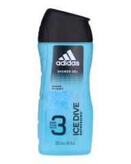 Adidas Ice Dive Marine 3 Shower Gel
