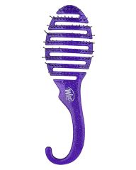 Wet Brush Shower Detangler Purple Glitter