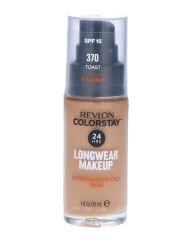 Revlon Colorstay Foundation Long Wear Makeup Combination/Oily Skin Toast