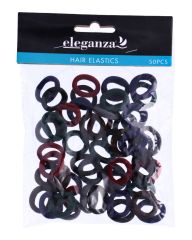 Eleganza Hair Elastics Rosa Og Lilla