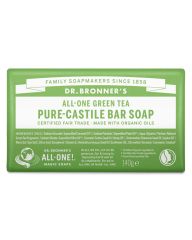 Dr. Bronner's Pure-Castile Bar Soap Green Tea