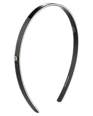Balmain Hair Couture Cellulose Acetate Headband Black/White