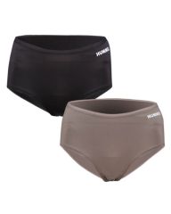 Hummel Smooth Hipster 2-pack Black/Brown M