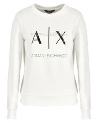 Armani Exchange Kvinne Sweatshirt Hvit XL