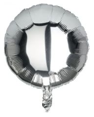 Excellent Houseware Foil Balloons Silver