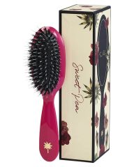 Fan Palm Hair Brush Small - Sweet Pea