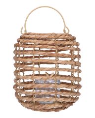 Lantern Natural Cattail 19X23C