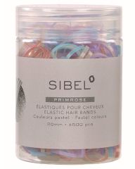 Sibel Primrose Elastic Hair Bands 20mm - Pastel Colours - P000621