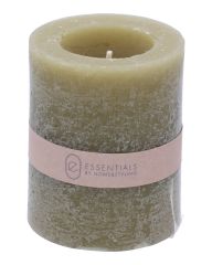 Excellent Houseware Pillar Candle Green 65 x 80 mm