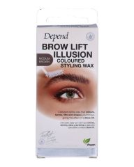 Depend Perfect Eye Brow Illusion Wax Medium Brown