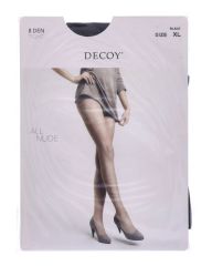 Decoy All Nude (8 Den) Black XL