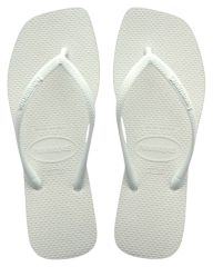 Havaianas Slim Square Flip Flops White 41/42 EU