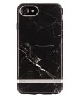 Richmond And Finch Black Marble - Silver iPhone 6/6S/7/8 Cover