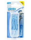 Idento Floss and Stick, TravelBox 14 stk (blå) 