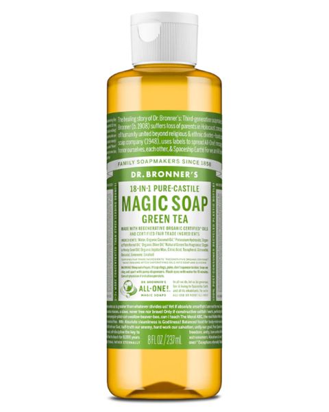 Dr. Bronner's Pure-Castile Soap Green Tea