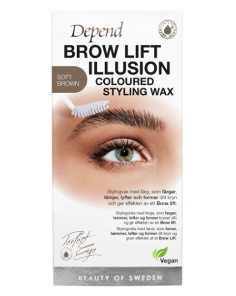 Depend Perfect Eye Brow Illusion Wax Soft Brown Depend Perfect Eye Brow Illusion Wax Soft Brown