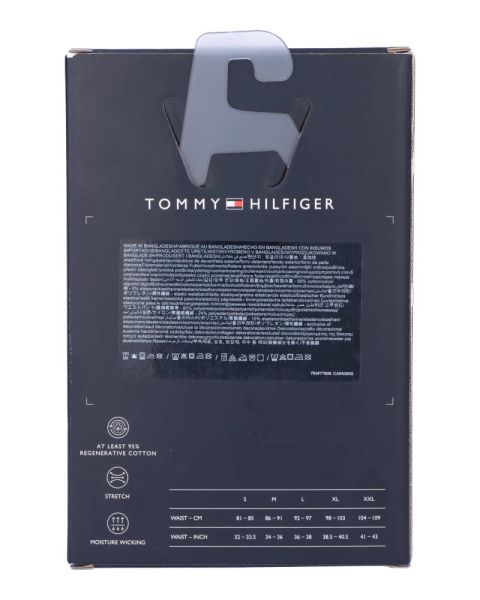 Tommy Hilfiger Signature Cotton Essentials Trunks 3-Pack White Str. M Tommy Hilfiger Signature Cotton Essentials Trunks 3-Pack White Str. M