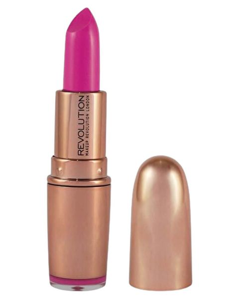 Makeup Revolution Rose Gold Lipstick - Girls Best Friend Makeup Revolution Rose Gold Lipstick - Girls Best Friend