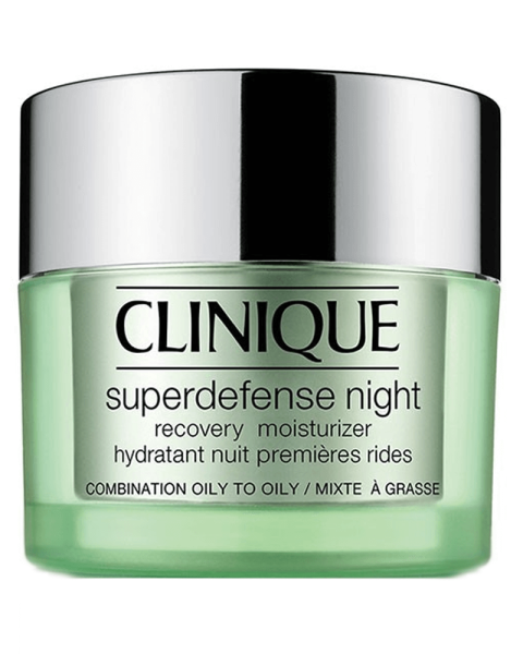 Clinique Super Defense Night Recovery Moisturizer 3-4 Combination Oily To Oily Clinique Super Defense Night Recovery Moisturizer 3-4 Combination Oily To Oily