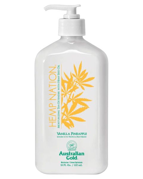 Australian Gold Hemp Nation Vanilla Pineapple Tan Extender Body Lotion Australian Gold Hemp Nation Vanilla Pineapple Tan Extender Body Lotion