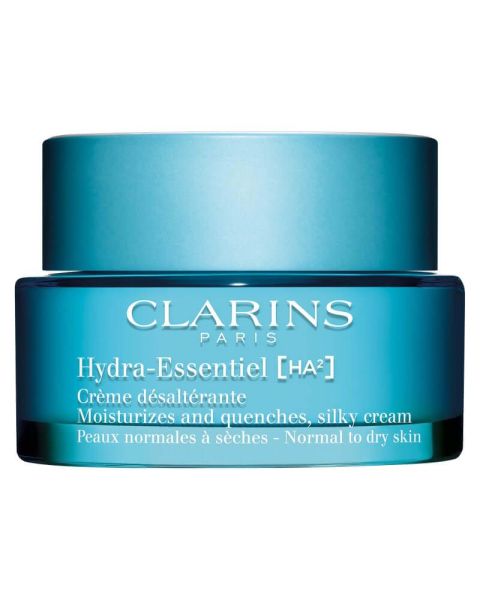 Clarins Hydra‑Essentiel [HA²] Silky Cream Moisturizer – Normal to Dry Skin