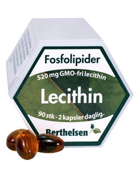 Berthelsen Naturprodukter - Lecithin 520mg Berthelsen Naturprodukter - Lecithin 520mg