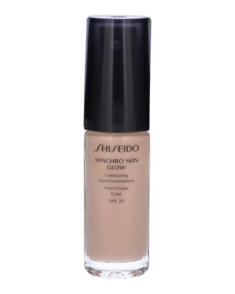Shiseido Synchro Skin Glow Luminizing Face Foundation SPF20 Neutral 2 Shiseido Synchro Skin Glow Luminizing Face Foundation SPF20 Neutral 2