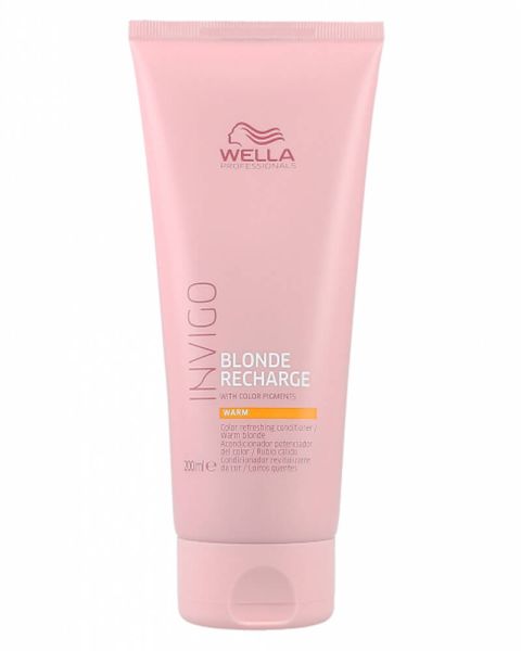 Wella Invigo Blonde Recharge Warm Blonde Conditioner Wella Invigo Blonde Recharge Warm Blonde Conditioner