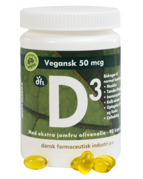 Berthelsen Naturprodukter - D3 50mcg Berthelsen Naturprodukter - D3 50mcg