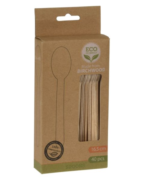 Excellent Houseware Birchwood Spoon