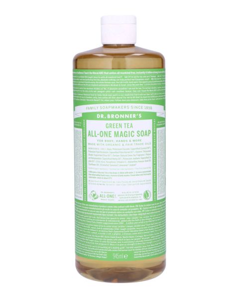 Dr. Bronner's Pure-Castile Soap Green Tea