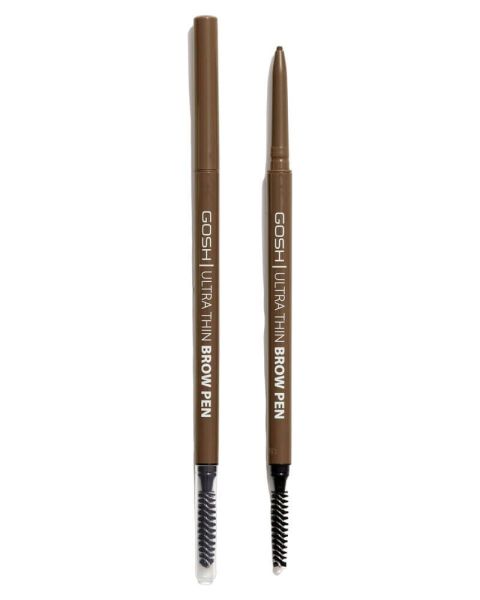 Gosh Ultra Thin Brow Pen Waterproof 002 Grey Brown Gosh Ultra Thin Brow Pen Waterproof 002 Grey Brown