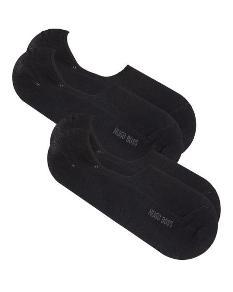 Boss Hugo Boss 2-pack Shoeliner Finest Soft Cotton Black Size 43-44 Boss Hugo Boss 2-pack Shoeliner Finest Soft Cotton Black Size 43-44