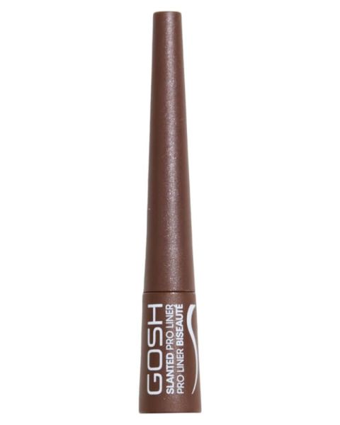 GOSH Copenhagen Slanted Pro Liner Eyeliner - Matte Brown