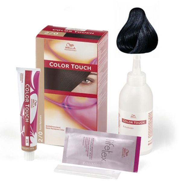 Wella Color Touch Pure Naturals Kit 2/0 (Hjemmefarver) Wella Color Touch Pure Naturals Kit 2/0 (Hjemmefarver)