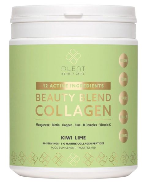 Plent Beauty Blend Collagen Powder Kiwi Lime
