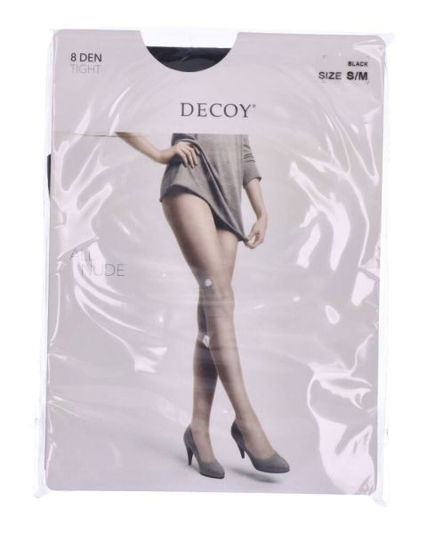 Decoy All Nude (8 Den) Black S/M Decoy All Nude (8 Den) Black S/M
