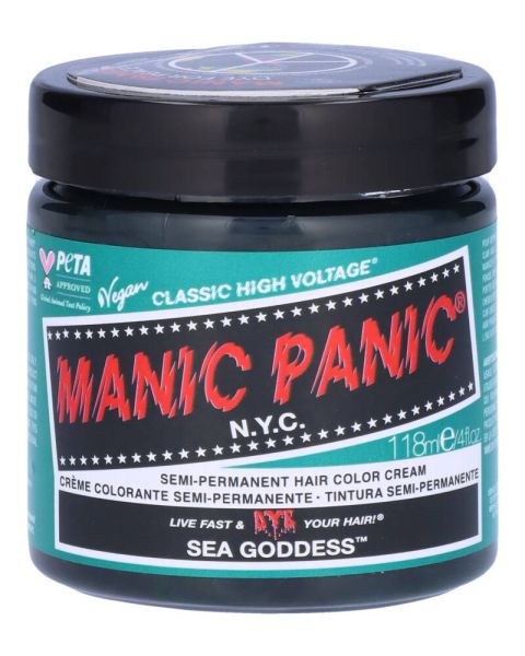 Manic Panic Semi-Permanent Color Cream Sea Goddess Manic Panic Semi-Permanent Color Cream Sea Goddess