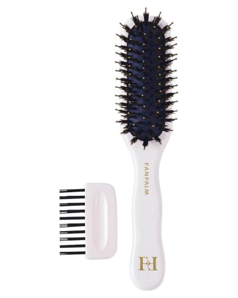 Fan Palm Boar- & Nylon Hairbrush Fan Palm Boar- & Nylon Hairbrush