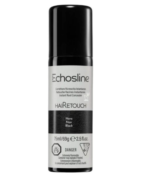 Echosline Hairetouch Black Instant Root Concealer Echosline Hairetouch Black Instant Root Concealer