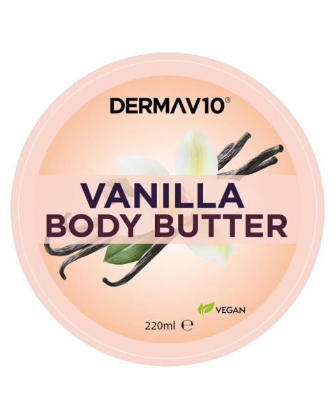 Dermav10 Vanilla Body Butter Dermav10 Vanilla Body Butter