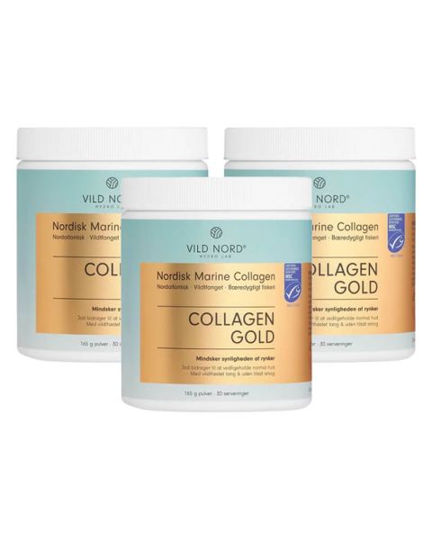 3 x Vild Nord Collagen Gold 3 x Vild Nord Collagen Gold