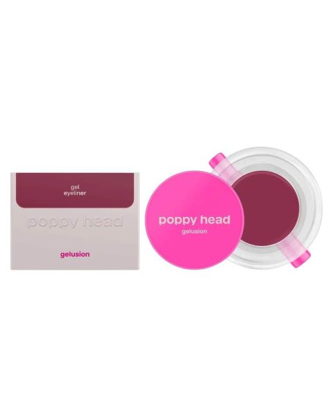 Poppy Head Gelusion Eyeliner in Gel with Brush