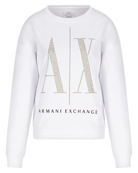 Armani Exchange Woman Sweatshirt White Str. M Armani Exchange Woman Sweatshirt White Str. M