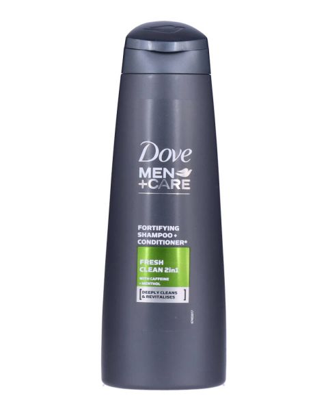 Dove Men+ Care Fortifying Shampoo + Conditioner Fresh Clean 2in1 Dove Men+ Care Fortifying Shampoo + Conditioner Fresh Clean 2in1