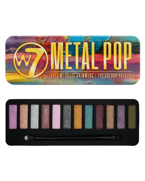 W7 Metal Pop soft metallic shimmers W7 Metal Pop soft metallic shimmers